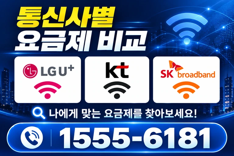 통영시 문화동 통신사별 요금제 비교